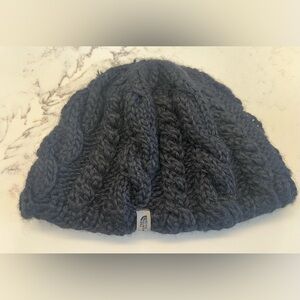 The North Face Black Cable Knit Beanie